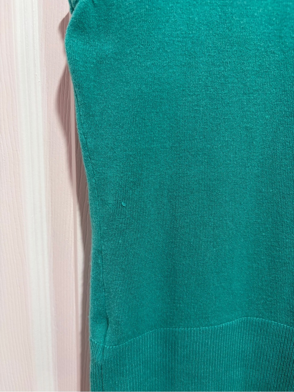 2/$25 Vivienne Tam Knit Turquoise Scoop Neck Sleeveless Tank Top Medium - Picture 5 of 8